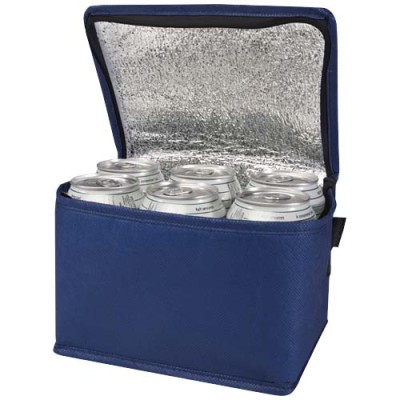 Borsa termica con capacità per 6 lattine in tessuto non tessuto riciclato certificato GRS Spectrum - 4L - cod. P130082